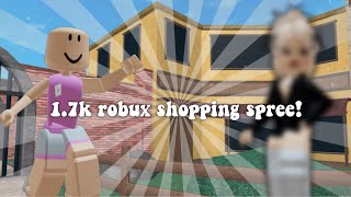 17k ROBUX SHOPPING SPREE 🤑🛍️  roblox robux ￼fypシ [upl. by Raynard]