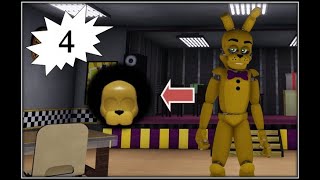 Fredbears Mega Roleplay secret character tutorials 4 Spare Springbonnie [upl. by Meerek124]