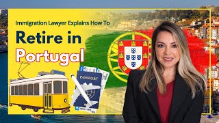 Portugal Retirement Visa Explained Expert Tips for Expat Retirees🇵🇹 [upl. by Fredi]