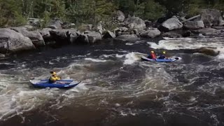 Sea Eagle Explorer Kayaks  Whitewater thrills and flatwater touring [upl. by Sacttler380]