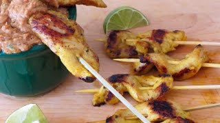 Chicken Satay Recipe  The Frugal Chef [upl. by Lashond]