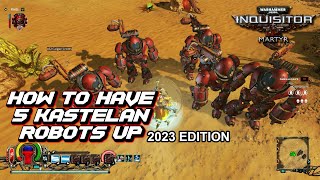 Warhammer 40K Inquisitor Martyr  5 Kastelan Robots Setup Guide 2023 [upl. by Vassell]