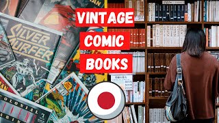 VINTAGE MARVEL COMIC BOOKS IN ENGLISH AT THIS JAPANESE SHOP IN TOKYO [upl. by Gonzalez817]