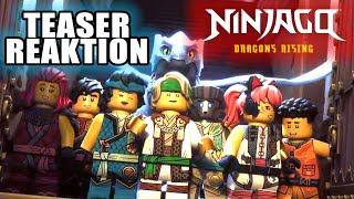 Ninjago Aufstieg der Drachen STAFFEL 2 TEIL 2 Teaser Reaktion  Lego Ninjago Deutsch [upl. by Gram]