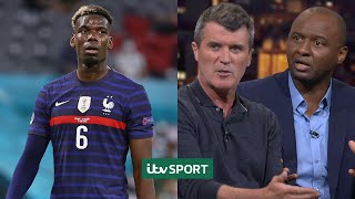 If he played next to Roy hed be a different player  Patrick Vieira on Paul Pogba  ITV Sport [upl. by Nyar]