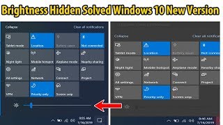 Windows 10 Brightness Not Working Hidden Brightness Problem Solved 100 Worked [upl. by Eceryt365]