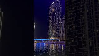 Dubai Marina Cruise Trip trending travel cruise marina uae dubai reels [upl. by Wight]