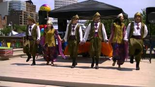 Lebanese Dabke Dance by Ajyal at Clevelands 216th birthday party [upl. by Guenna150]