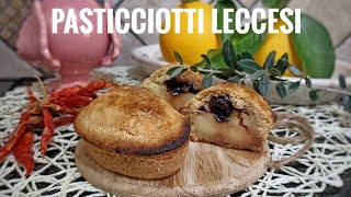 PASTICCIOTTI LECCESI RICETTA ORIGINALE [upl. by Ledah514]