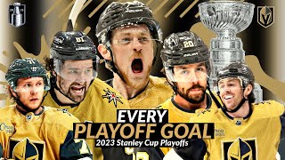 Every Vegas Golden Knights PLAYOFF GOAL in the 2023 Stanley Cup Playoffs  NHL Highlights [upl. by Aelem170]