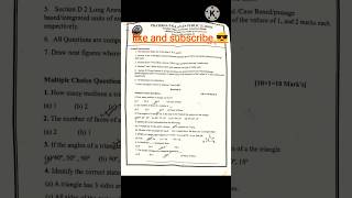 Class 7th mathematics PT3 exam solution shorts ppps exam pt3 youtube [upl. by Lazarus962]