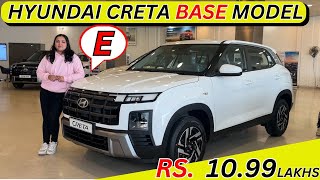 Hyundai Creta Base Model E Diesel Variant  New Creta 2024 Base Detailed Video  hyundaicreta [upl. by Joacima631]