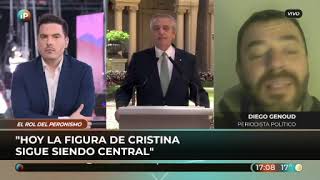 Nota a DIEGO GENOUD El peronismo tras el escándalo y las causas de Alberto Fernández [upl. by Aloisia]