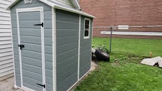 Keter storage shed [upl. by Onia]