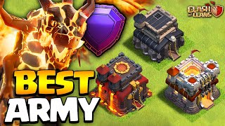 BEST Super Dragon Pushing Attack Strategy for TH9 TH10 amp TH11  Clash of Clans [upl. by Cath]