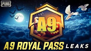 ✅ A9 ROYAL PASS  1 TO 100 RP REWARDS  ACE 9 ROYAL PASS LEAKS  A9 ROYAL PASS PUBG MOBILEBGMI [upl. by Trstram]