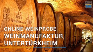 OnlineWeinprobe mit der Weinmanufaktur Untertürkheim eG [upl. by Tarrance]