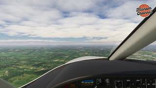 Landing in Cork Ireland  EICK ORK  Cork Airport ireland cork landingvideo landingview fs20 [upl. by Krishnah14]