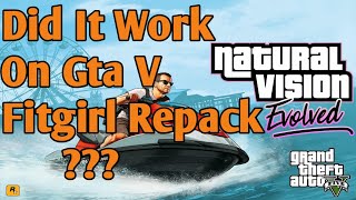 I Installed NVE On Gta V Fitgirl Version  Did it Work Or Not [upl. by Jamill]