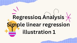 REGRESSION ANALYSIS  SIMPLE LINEAR REGRESSION TAMIL  FORECASTING MODEL  CMA SCM [upl. by Skvorak]