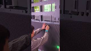 Installing an LED Module is So Easy leddisplay leddisplayscreen ledvideowall ledpanel led [upl. by Norihs]