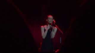 Fiona Apple  Regret live  Liberty Hall in Lawrence KS October 12 2013 [upl. by Adnilema]