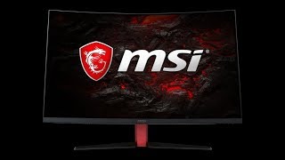 MSI Optix MAG321CQR Moniteur 32 pouce 2k 144HZ 1ms [upl. by Profant]