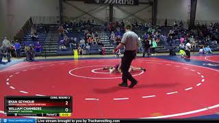 Middle School 97 William Chambers Rockmart Takedown Vs Ryan Seymour South Paulding Junior Spartans [upl. by Pompea]