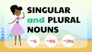 Singular and Plural Nouns  s es and ies endings [upl. by Anoi347]