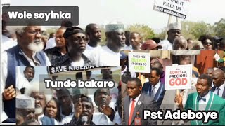 PROTESTpastor Adeboye Tunde Bakare And Wole Soyinka have been EXPOSED [upl. by Manon228]