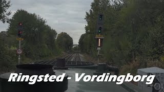 Führerstandsmitfahrt Dänemark Ringsted  Vordingborg [upl. by Ponzo]