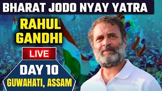 LIVE Rahul Gandhi Bharat Jodo Nyay Yatra  Guwahati Assam  Congress  Oneindia News [upl. by Cesaro]