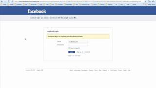 Facebook Analyse dune attaque de type phishing [upl. by Emelita123]