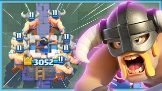 😍 ЭЛИТКИ В АТАКУ ГОНКИ ЭЛИТНЫХ ВАРВАРОВ  Clash Royale [upl. by Htinnek659]