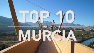 Top 10 Things to do Murcia  Travel Guide [upl. by Kincaid994]