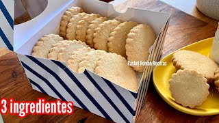 Con 3 INGREDIENTES que ya tienes en tu cocina Galletas de mantequilla 🧈 😋 [upl. by Nora]