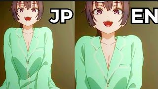 Alya Sometimes Hides Her Feelings In Russian  Sub vs Dub Comparison [upl. by Farrish324]