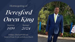 Homegoing Ceremony of Beresford Owen King [upl. by Toddie]