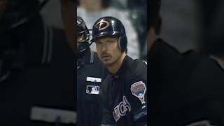 Randy Johnson hits the 1st amp only HR of his MLB career  September 19 2003  Diamondbacks  Brewers [upl. by Nosna]