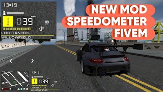 SHARE  MOD HUD amp SPEEDOMETER FIVEM GTA SA MOBILE  SUPPORT SAMP [upl. by Llejk]