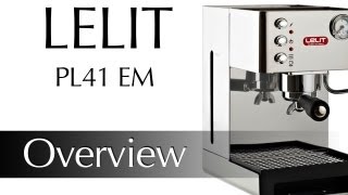 Lelit PL41EM Version 2 Espresso Machine Preview [upl. by Auka669]