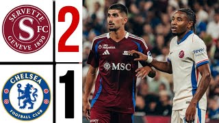 chelsea vs servette fc 12  HIGHLIGHTS Chelsea qualified To uefa Conference League 2425 [upl. by Trebleht]