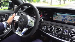 2019 Mercedes AMG S63 4MATIC  BRUTAL Drive Review S Class Sound Acceleration Exhaust [upl. by Mayap]