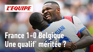 France 10 Belgique  La qualification des Bleus estelle méritée  Euro 2024 [upl. by Nich330]