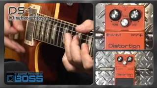 BOSS DS1 Distortion BOSS Sound Check [upl. by Nolyarb]