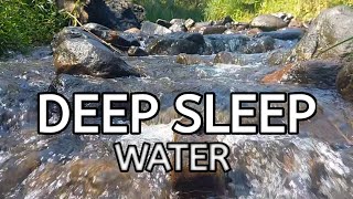 SelfHealing with flowing river water chirping birds and green plants for a better sleep [upl. by Carolina]