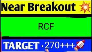 RCF SHARE LATEST NEWS TODAYRCF SHARE ANALYSISRCF SHARE TARGETRCF SHARE LATEST NEWS RCF SHARE [upl. by Rasia]