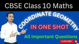 Coordinate geometry class 10  cbse class 10 maths chapter 7 [upl. by Akinohs]