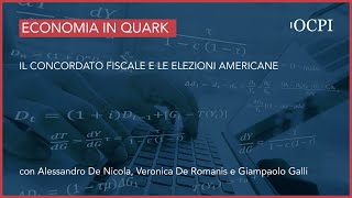 L’Economia in Quark – Il concordato fiscale e le elezioni americane [upl. by Lema]