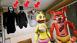 THE SCARIEST ANIMATRONIC HALLOWEEN NIGHT EVER GTA 5 Mods FNAF RedHatter [upl. by Raskin]